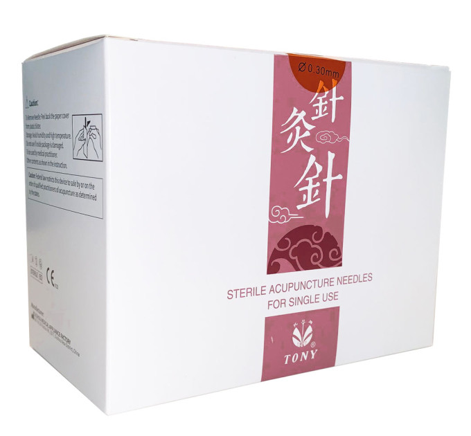 Стерильные иглы для акупунктуры 0,30 х 60 (1000 шт.) SAN-30-60-1000 S27-2610