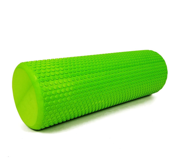 Ролик массажный EasyFit Foam Roller 45 см Зеленый S53-1200