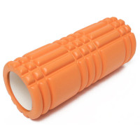 Ролик массажный EasyFit Grid Roller 33 см v.1.0 Оранжевый S53-1160