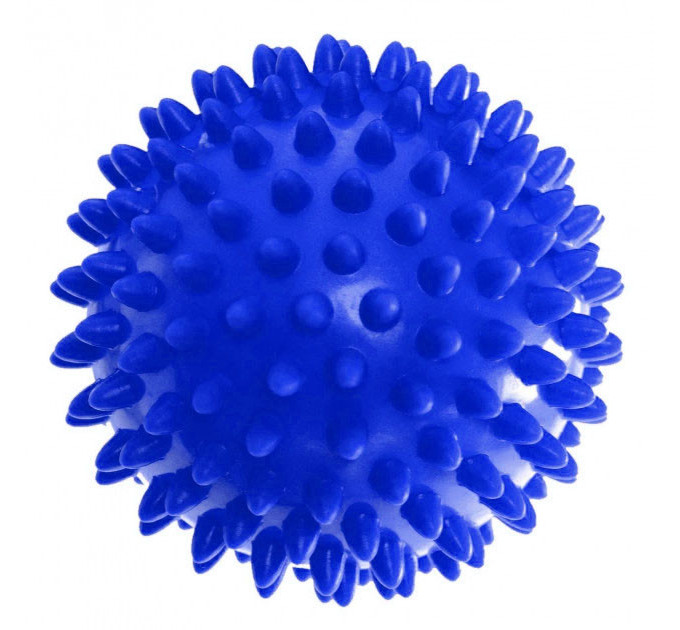 Мячик массажный EasyFit PVC 7.5 см жесткий синий S53-1248