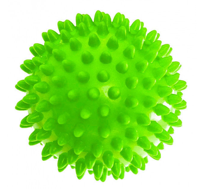 Мячик массажный EasyFit PVC 7.5 см жесткий зеленый S53-1249