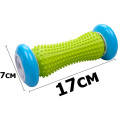 Массажный ролик EasyFit для рук и ног 17х7 см салатовый S53-1255