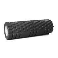 Ролер масажний EasyFit Grid Roller Mini 30 см чорний S53-1259