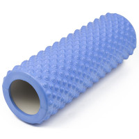 Ролик масажний EasyFit Grid Roller Light 33 см Блакитний S53-1408