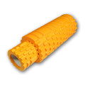 Ролик массажный EasyFit Grid Roller Double 33 см Оранжевый S53-1418