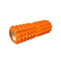 Ролик масажний EasyFit Grid Roller 33 см v.1.2 Помаранчевий S53-1444