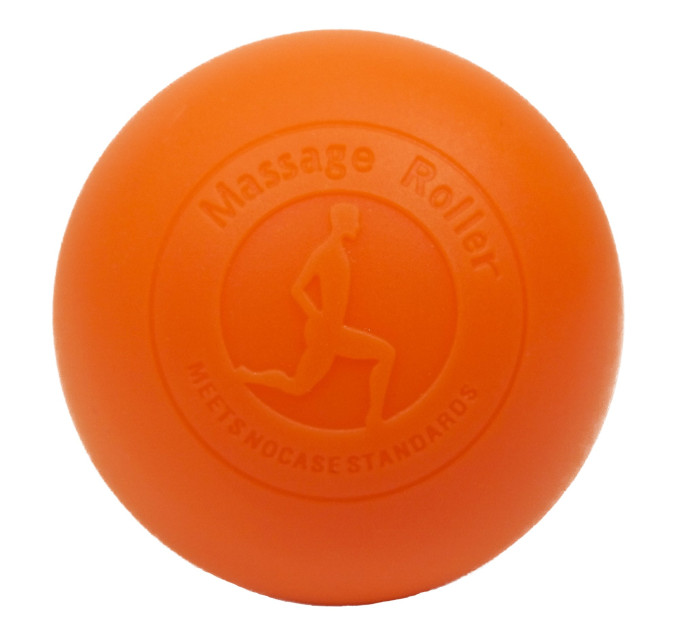 Мячик массажный EasyFit каучук 6.5 см оранжевый S53-1492