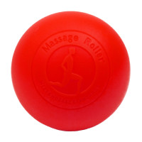 Мячик массажный EasyFit каучук 6.5 см красный S53-1495