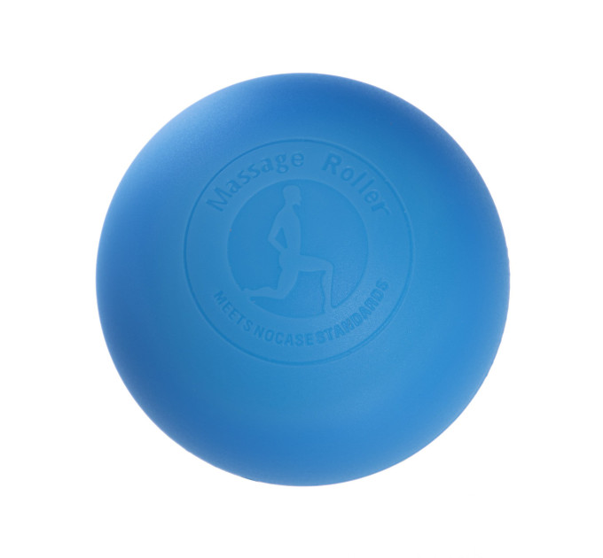Мячик массажный EasyFit каучук 6.5 см синий S53-1496