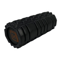 Ролик массажный EasyFit Solid Roller v.1.1s 33 см черный S53-1557