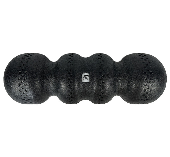 Ролик массажный EasyFit SlateShaper 45 см черный S53-1558