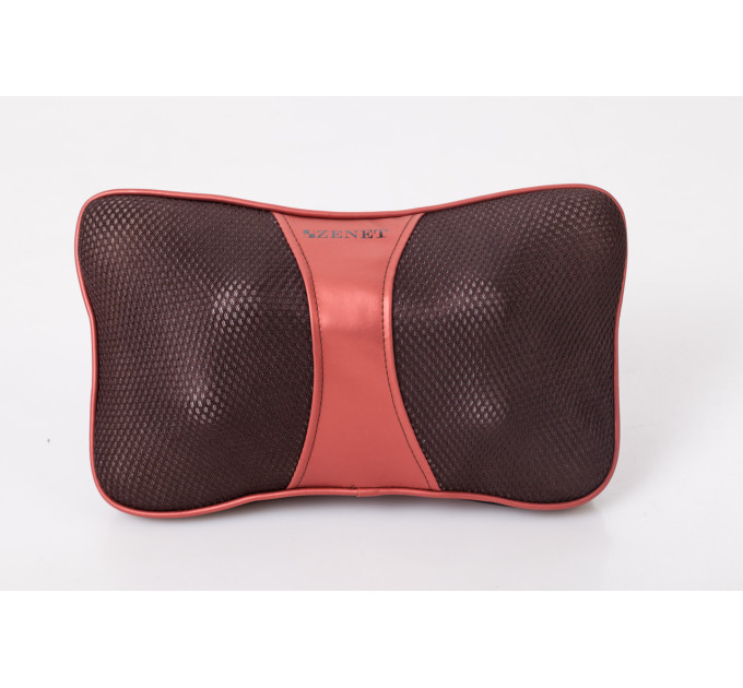 Массажная подушка Zenet Zet-726 роликовый массажер с инфракрасным прогревом S55-1002469220