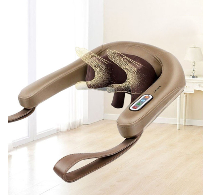 Роликовый массажер Zenet Zet-759 массаж шиацу для шеи, спины и плеч S55-1006227140