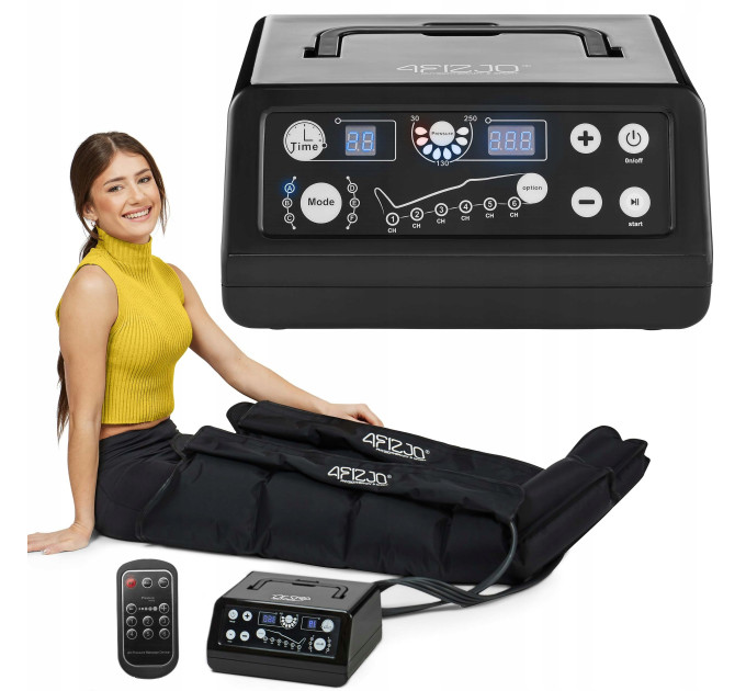 Апарат для пресотерапії та лімфодренажу 4FIZJO 6-и камерний MED-C6 Апарат для пресотерапії та лімфодренажу 4FIZJO 6-и камерний MED-C6