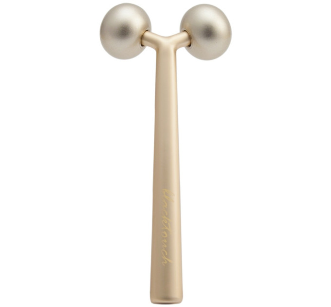 "Золотий ролер" з латуні для обличчя Black touch Gentle Gold