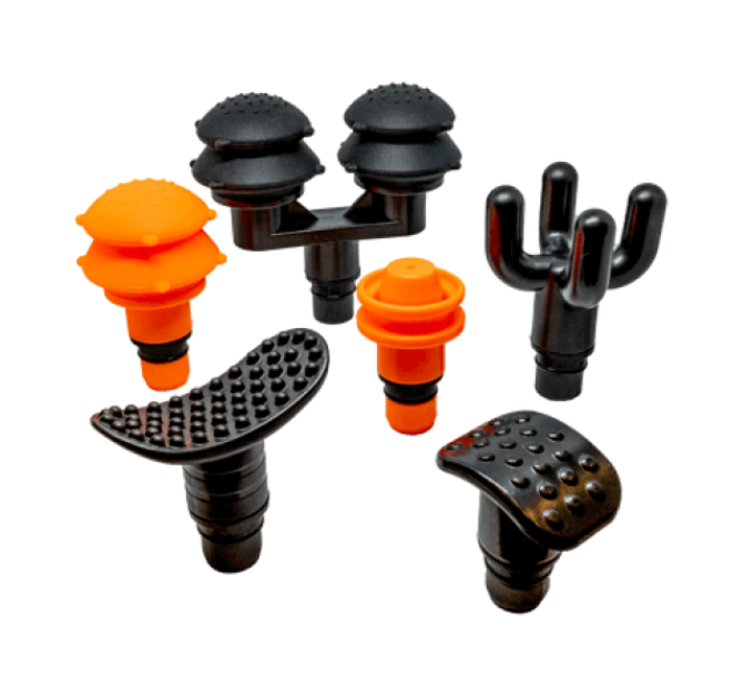 НАБІР насадок до масажера FASCIQ MINI (6шт) S66-208 НАБІР насадок до масажера FASCIQ MINI (6шт) S66-208