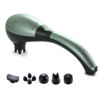 Акумуляторний масажер для тіла з 5 насадками та підігрівом ZET-716 S55-2040220538 Акумуляторний масажер для тіла з 5 насадками та підігрівом ZET-716 S55-2040220538