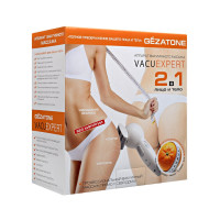 Вакуумний антицелюлітний масажер для тіла та обличчя Vacu Expert Gezatone