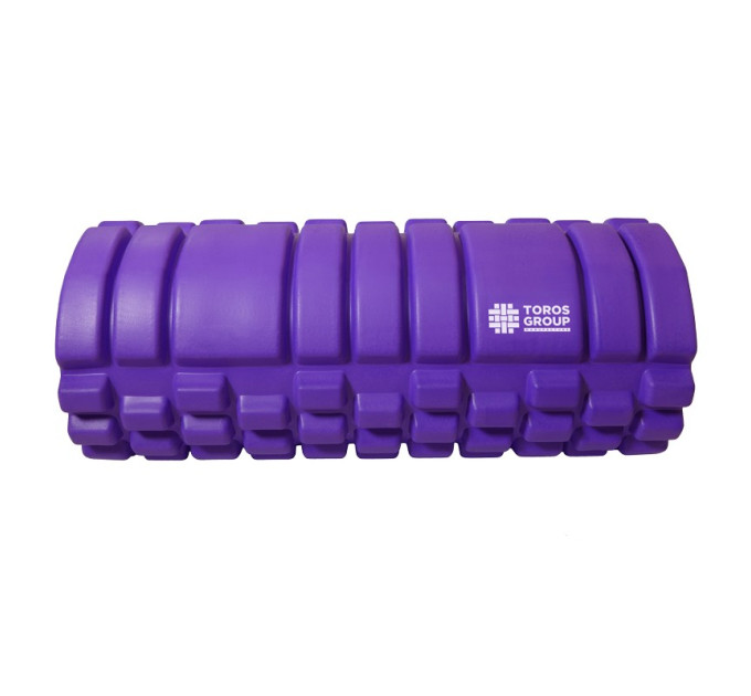 Масажний ролер (валик, ролик) фіолетовий Торос