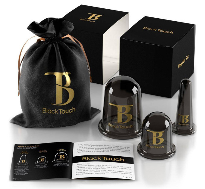 Вакуумні банки (3шт.) Black Touch Вакуумні банки (3шт.) Black Touch