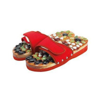 Масажні тапочки з підошвою з натуральних каменів Medic Spa