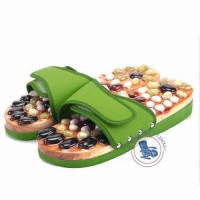 Масажні тапочки з підошвою з натуральних каменів Medic Spa