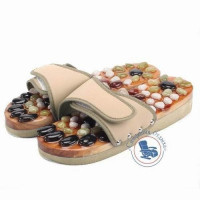Масажні тапочки з підошвою з натуральних каменів Medic Spa