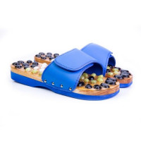 Масажні тапочки з підошвою з натуральних каменів Medic Spa