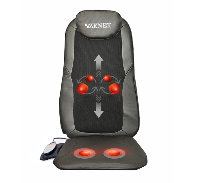 Массажная накидка Zenet Zet-832 роликовая с компрессией S55-1121910079