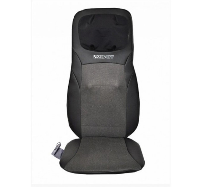 Масажна накидка на крісло Zenet для спини і шиї Zet-842 36 Вт