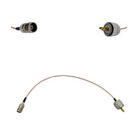 Пігтейл UHF-Male - TNC-Female ВЧ кабель перехідник RG316 довжина 30 см