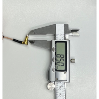 Пігтейл SMA-Male - MS156-Male ВЧ кабель перехідник RG178 5 см (8.5mm)