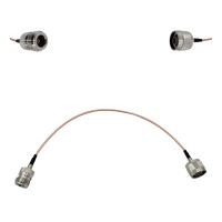 Пігтейл N-Type-Male - N-Type-Female ВЧ кабель перехідник RG316 довжина 30 см Пігтейл N-Type-Male - N-Type-Female ВЧ кабель перехідник RG316 довжина 30 см