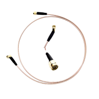 Пігтейл SMA-Male 90° - SMA Male ВЧ кабель перехідник RG316 довжина 1 м кутовий