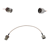 Пігтейл N-Type-Male - UHF-Female ВЧ кабель перехідник RG316 довжина 30 см Пігтейл N-Type-Male - UHF-Female ВЧ кабель перехідник RG316 довжина 30 см