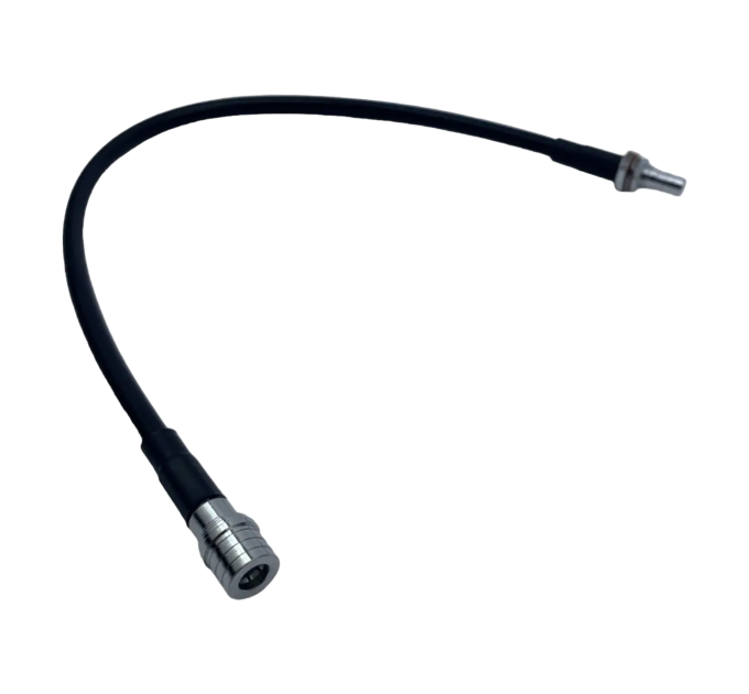 Пігтейл QMA-Male - QMA-Female ВЧ кабель перехідник RG223 30 см Пігтейл QMA-Male - QMA-Female ВЧ кабель перехідник RG223 30 см