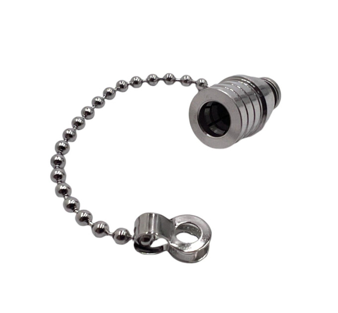 Металевий ковпачок QMA-Male для конектора QMA-Female мама