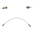 Пігтейл RP-SMA-Male - BNC-Male ВЧ кабель перехідник RG316 довжина 30 см