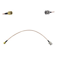 Пігтейл RP-SMA-Male - BNC-Male ВЧ кабель перехідник RG316 довжина 30 см