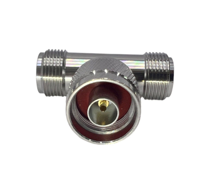 Розгалужувач високочастотний N-до довх N-, N-Male to 2 N-Female