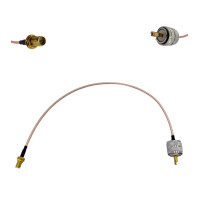 Пігтейл UHF-Male - RP-SMA-Female ВЧ кабель перехідник RG316 довжина 30 см