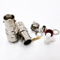 Роз'єм BNC-Female на кабель RG-58 під пайку