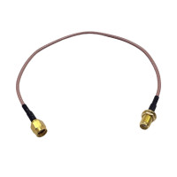 Пігтейл RP-SMA-Male - SMA-Female ВЧ кабель перехідник RG316 довжина 30 см