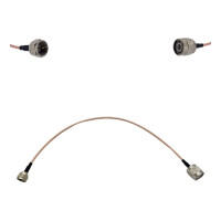 Пігтейл F-Male - TNC-Male ВЧ кабель перехідник RG316 довжина 30 см Пігтейл F-Male - TNC-Male ВЧ кабель перехідник RG316 довжина 30 см