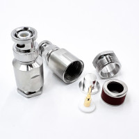 Роз'єм BNC-Male на кабель RG-213 під пайку