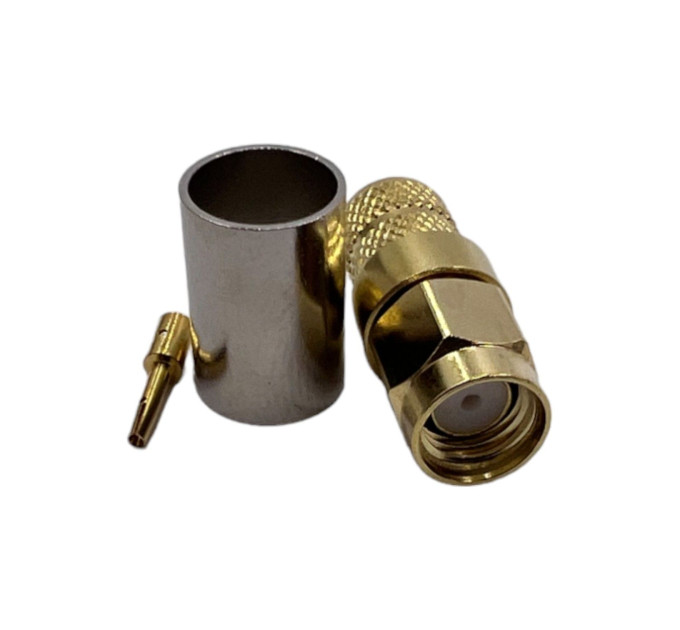 Роз'єм RP-SMA-male на кабель 5D-FB Роз'єм RP-SMA-male на кабель 5D-FB