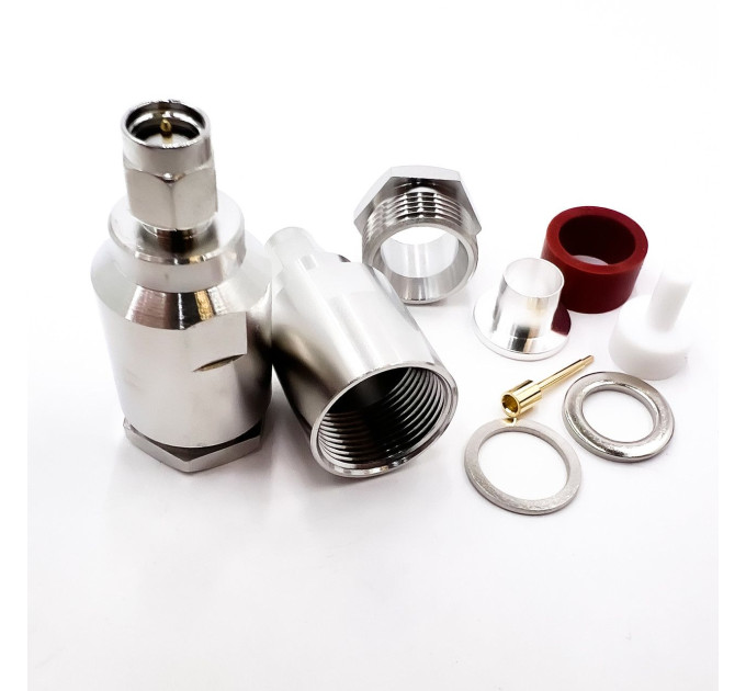 Роз'єм SMA-Male на кабель RG-213 під пайку