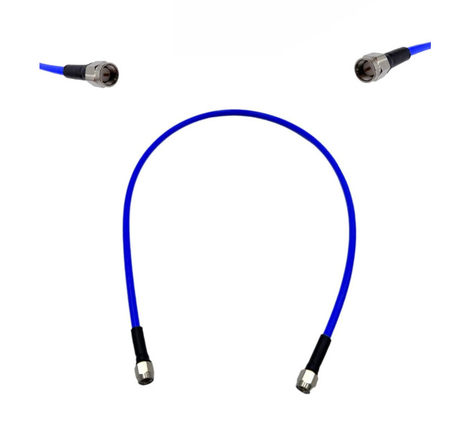 Пігтейл SMA-Male - SMA-Male ВЧ кабель перехідник RG402 довжина 50 см Пігтейл SMA-Male - SMA-Male ВЧ кабель перехідник RG402 довжина 50 см