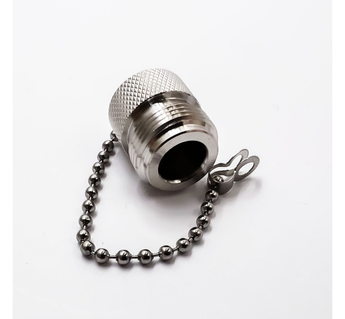 Металевий ковпачок N-Type - Female мама для конектора N-Type - Male тато