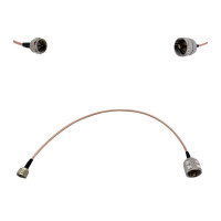 Пігтейл F-Male - UHF-Male ВЧ кабель перехідник RG316 довжина 30 см